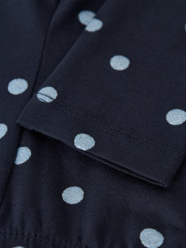 NAME IT Glitter Leggings Vivian Navy Blazer Blue Ice